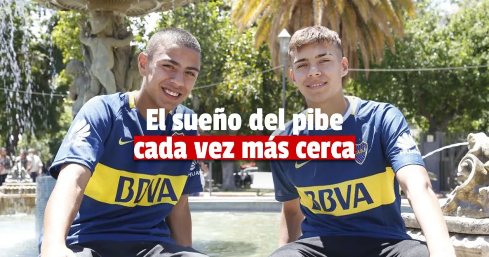Conocé a los sanjuaninos que están cerca de jugar en Boca