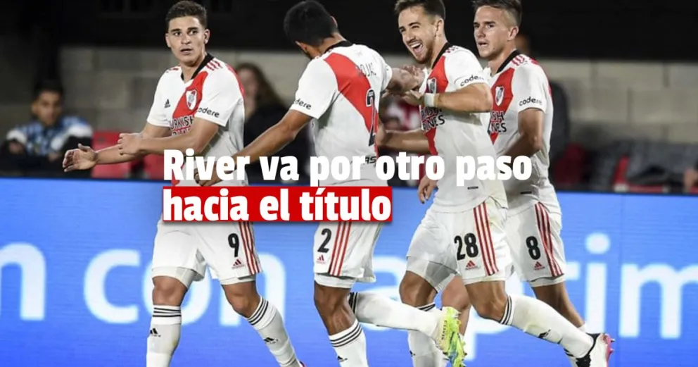 River repite equipo para escaparse arriba