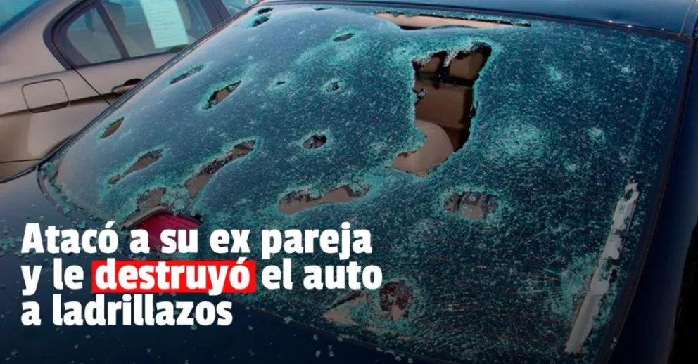 Un hombre atacó a su ex pareja con un ladrillo