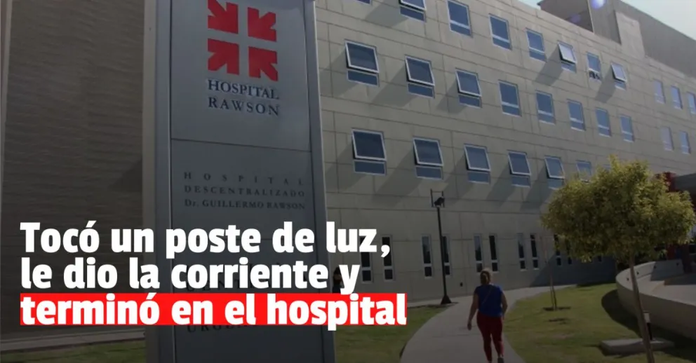 Un chico de 14 años recibió una fuerte descarga eléctrica en 25 de Mayo