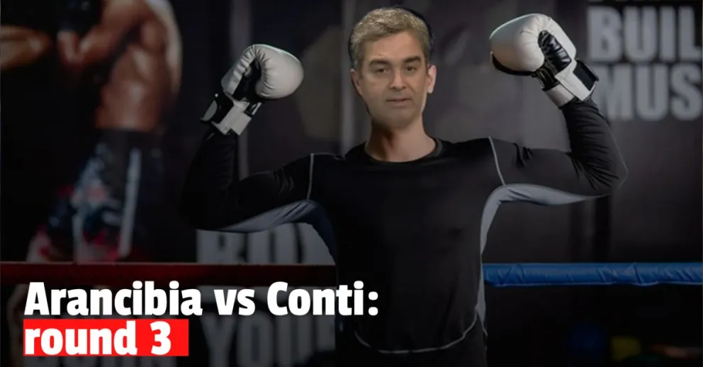 Arancibia ratificó la denuncia contra Enrique Conti