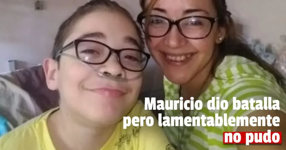 Falleció Mauricio Almonacid el sanjuanino que luchaba contra una fibrosis quística