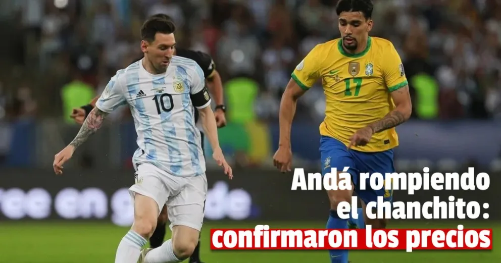 Esto costará ver a la Selección Argentina frente a Brasil en San Juan 