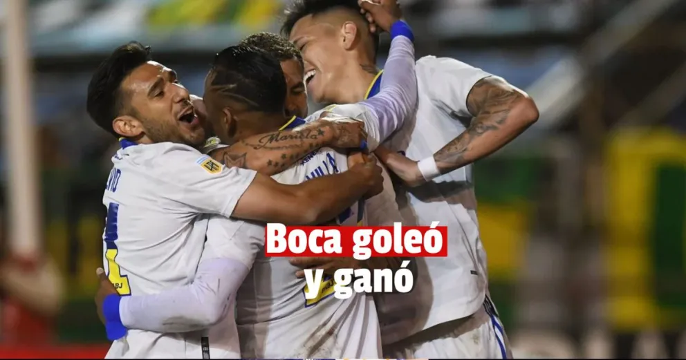 Boca goleó a Aldosivi en Mar del Plata