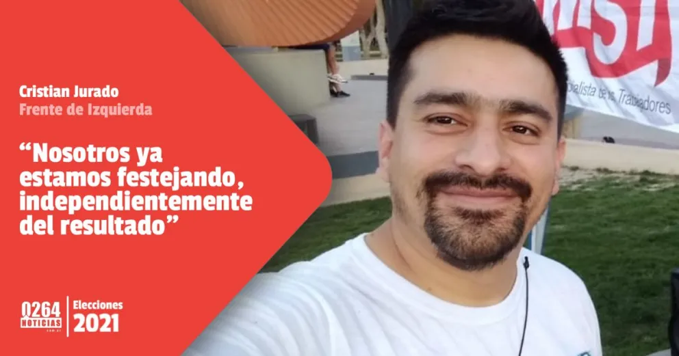 Cristian Jurado previo a las elecciones manifestó: "Nosotros aspiramos a ser tercera fuerza"