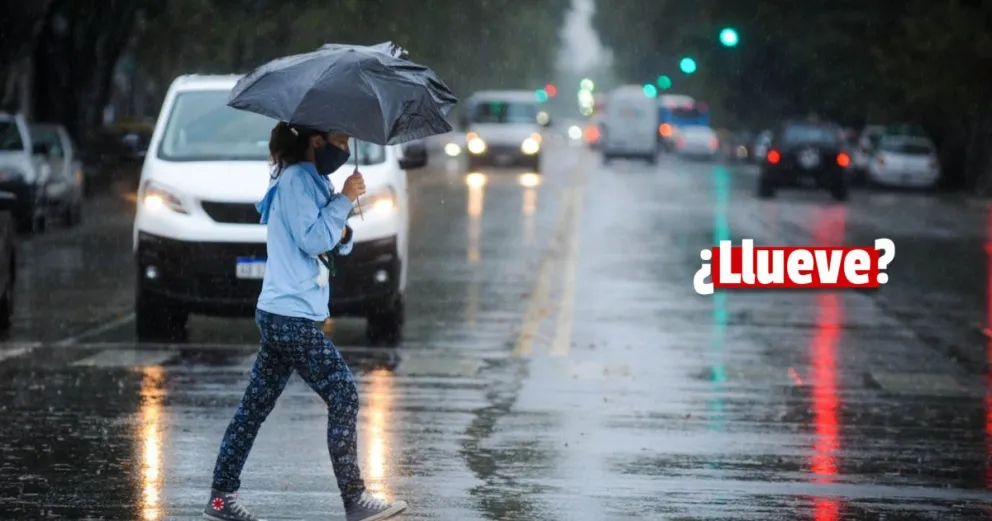 Aún está vigente el alerta de lluvia para esta noche y madrugada del miércoles