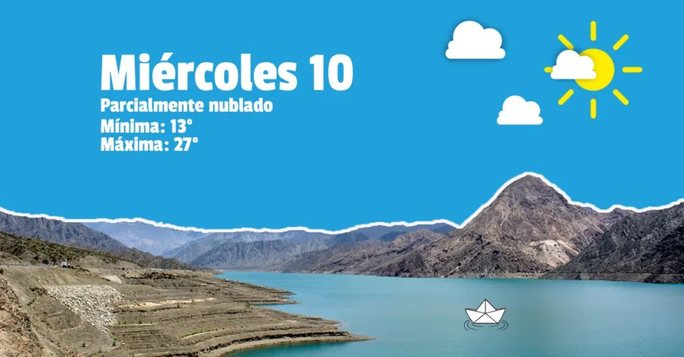 Después de la lluvia el miércoles se presenta fresco en la provincia