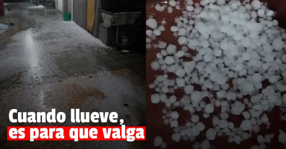 La tormenta golpeó fuerte en la mayoría de los departamentos
