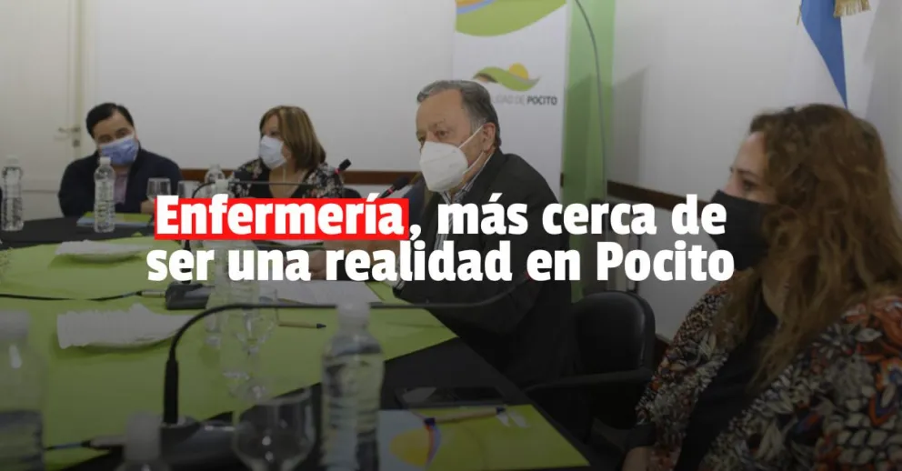 Pocito cada vez más cerca de lograr que se dicte Enfermería en el departamento