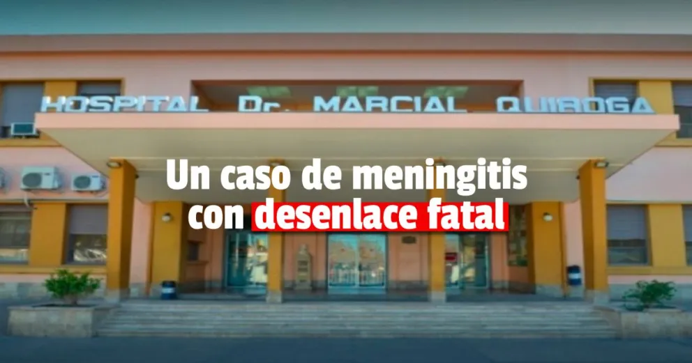 Un hombre de 42 años fue diagnosticado con meningitis y murió