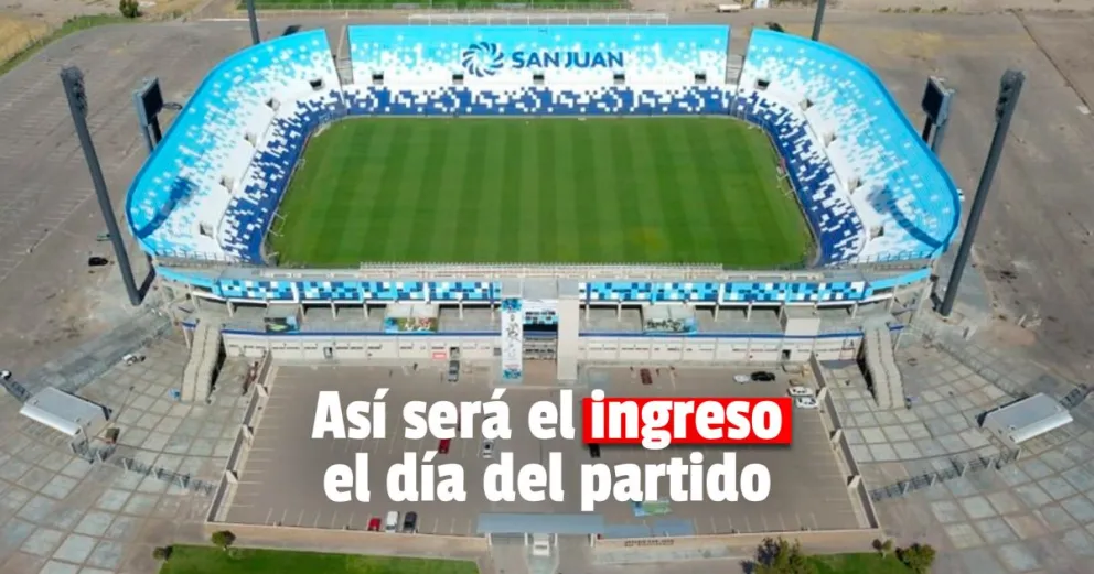 Dieron a conocer los accesos y estacionamientos para ver a Messi en San Juan 